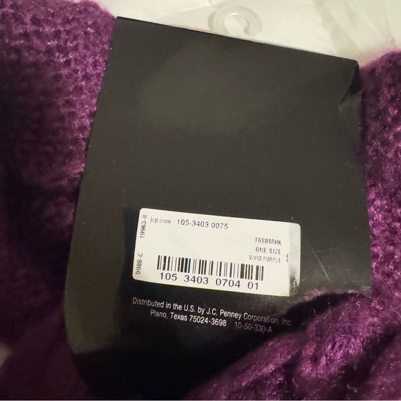 Mix It Infinity Scarf NWT- Purple - Picture 3 of 3